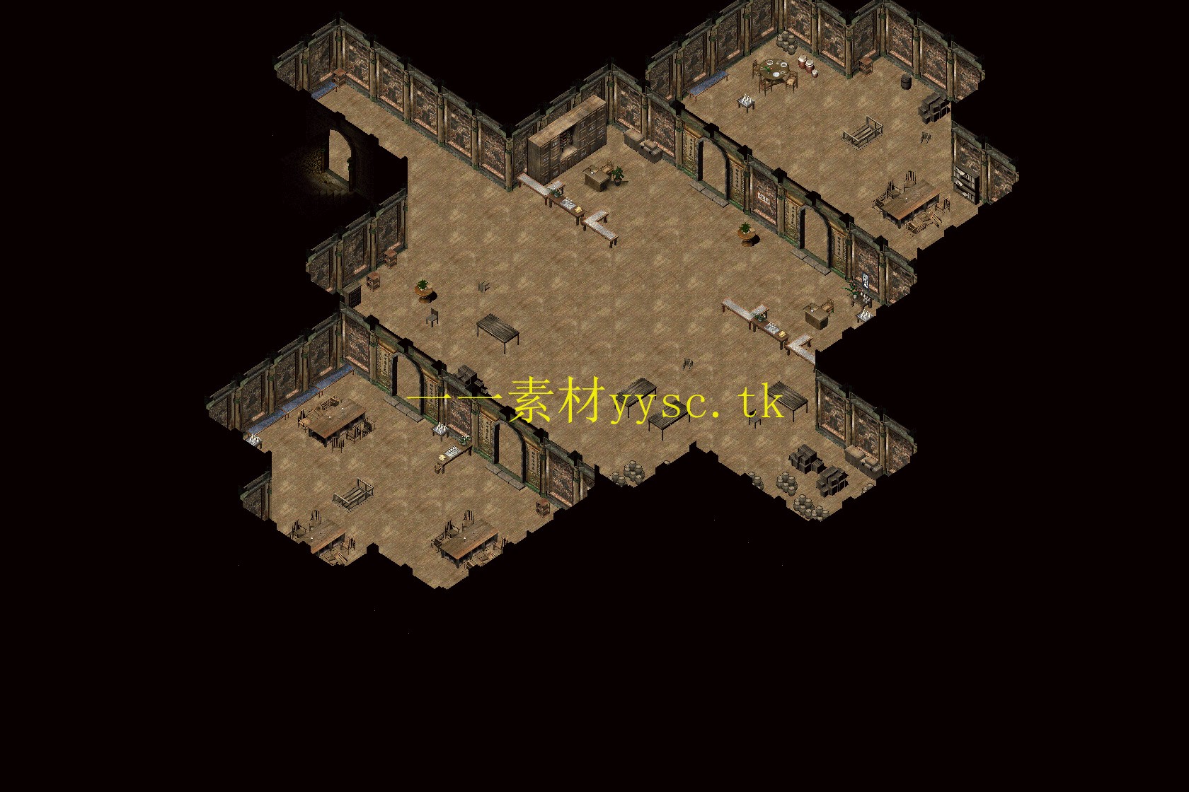 传奇地图素材：HH43地下饭庄.jpg