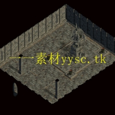 传奇地图素材：DD85生死门