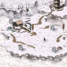 [地图素材] ：24雪域之地打怪地图素材