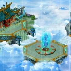 [地图素材] ：3七彩仙君地图文件素材