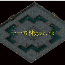 传奇地图素材：CC58大厅