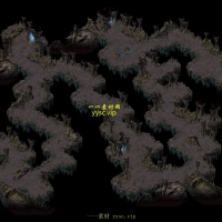 QQ268-精美洞窟地图一套